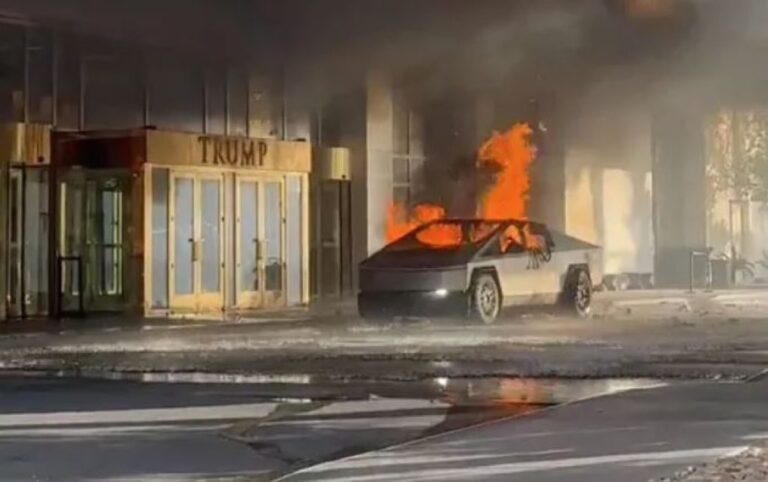 Tesla Cybertruck Explosion Outside Trump Hotel: A Message?